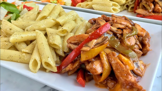 Barbekü Soslu Tavuk & Makarna