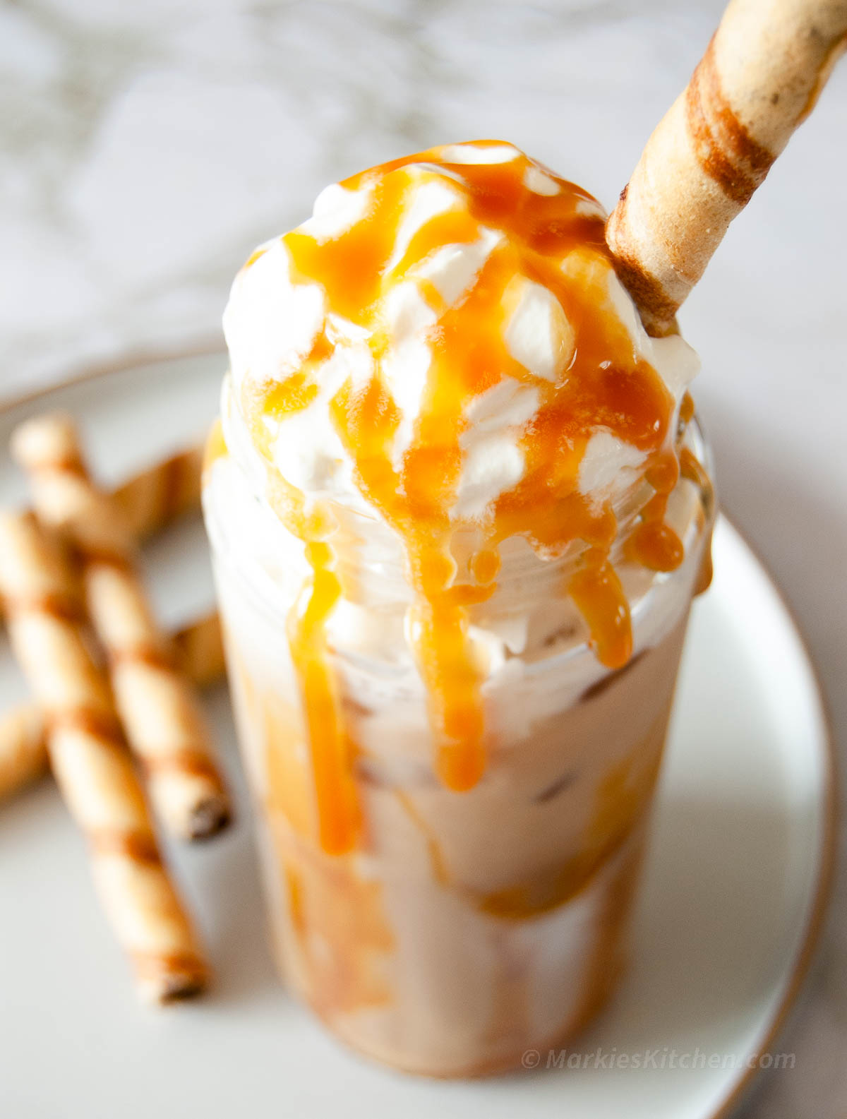 Iced Caramel Latte