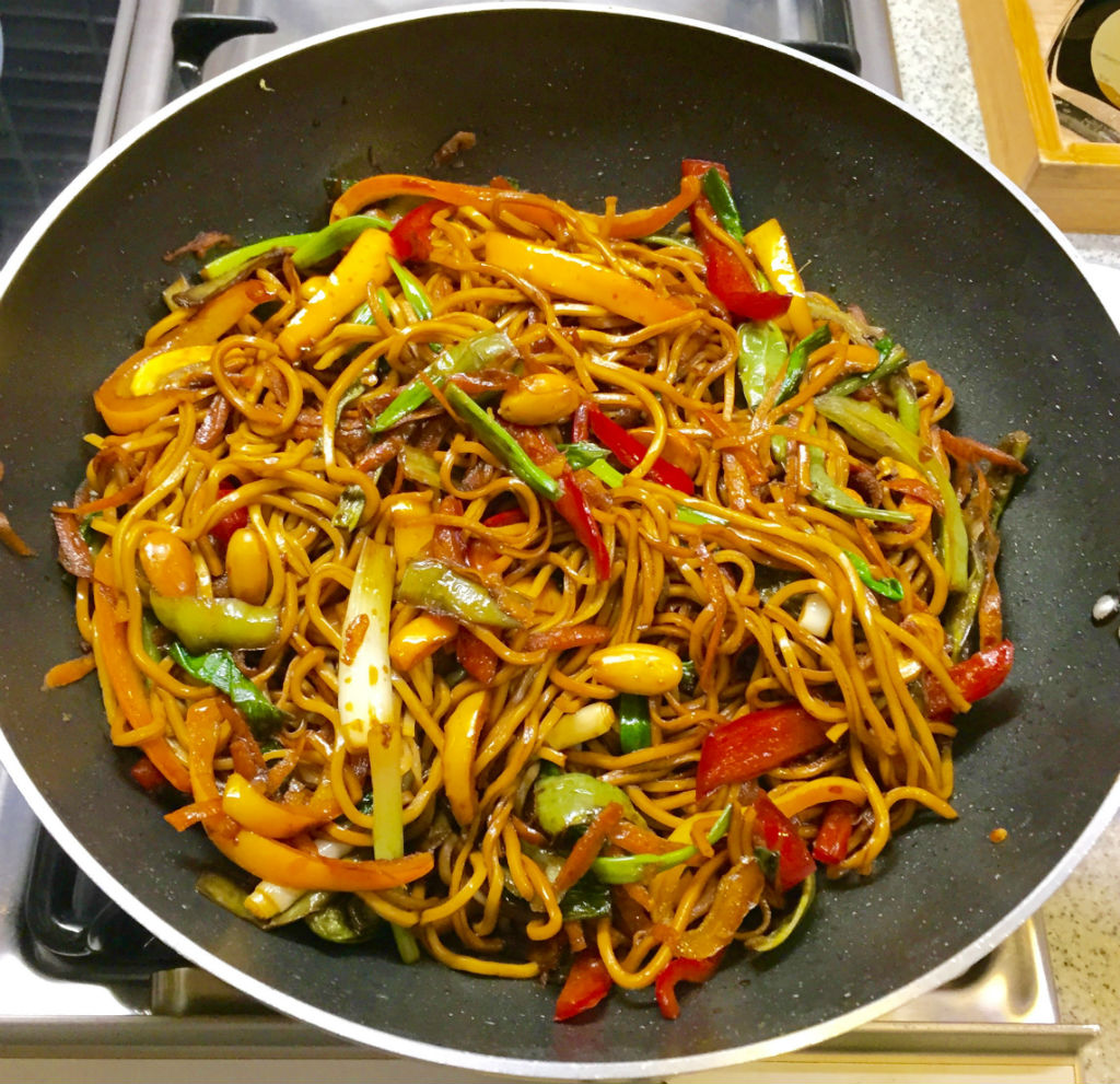 Sebzeli Noodle